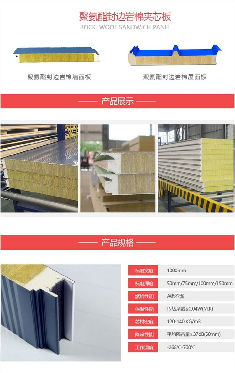 聚氨酯侧封岩棉板厂家专业解析 聚氨酯岩棉复合保温板的隔声保温特性